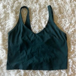 lululemon align crop top teal